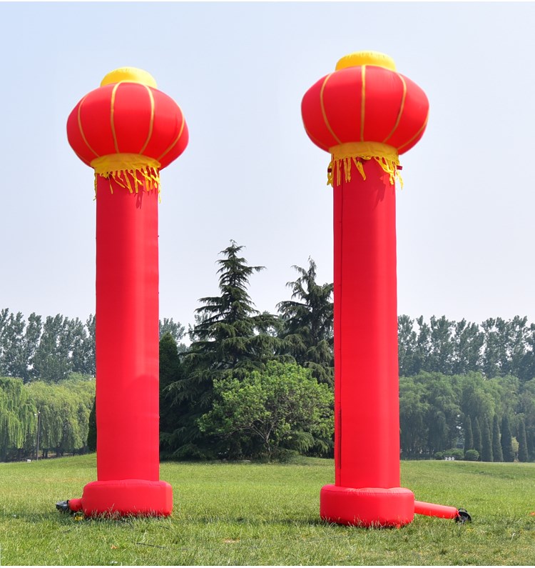 深圳庆典灯笼柱